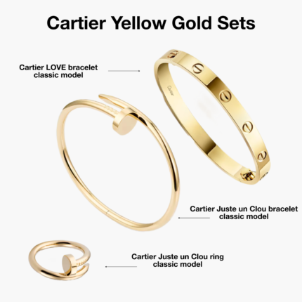 Cartier Yellow Gold Sets
