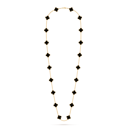 Van Cleef & Arpels Vintage Alhambra long necklace, 20 motifs