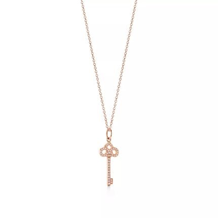Tiffany Keys Fleur de Lis Key Necklace