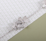 Van Cleef & Arpels Vinatge Frivole bracelet, 5 flowers, White gold, diamonds - Image 7