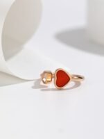 Chopard Happy Heart Ring, rose gold, diamond - Image 5