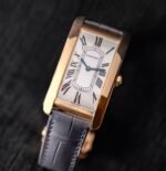 Cartier Tank Américaine Cartier watch, Yellow Gold, Mini Model - Image 2