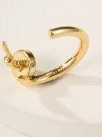 Cartier Juste un Clou hoop earrings, Small model, Yellow gold - Image 7
