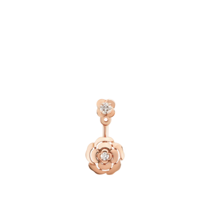 Chanel Extrait de Camélia single earring