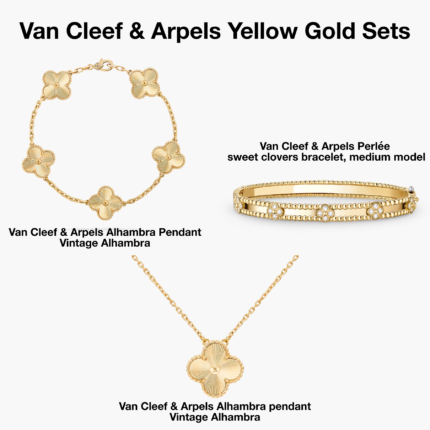Van Cleef & Arpels Yellow Gold Sets