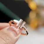 Tiffany T Diamond Wire Ring - Image 10
