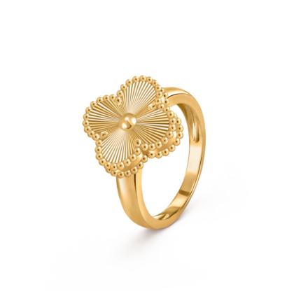 Van Cleef & Arpels Vintage Alhambra ring, Yellow gold