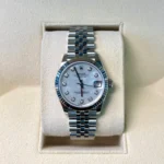 Rolex Datejust watch, Oystersteel, White Gold, Classic Size:31mm - Image 2
