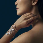 Chopard Happy Heart bracelet, white gold, diamond, mother-of-pearl bracelet - Image 2